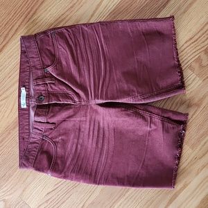 CARVE DESIGNS Oahu Brick Corduroy  Shorts, Size 4 NWOT